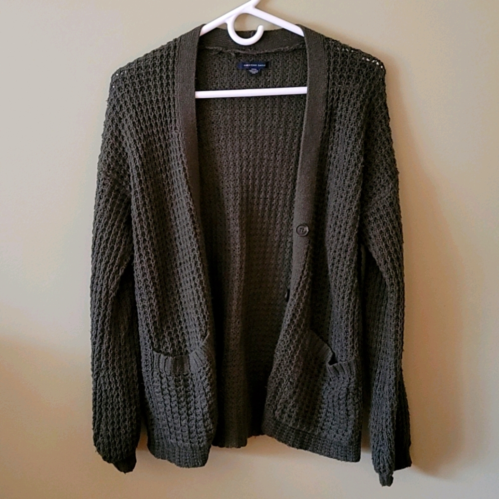 AE sweater cardigan